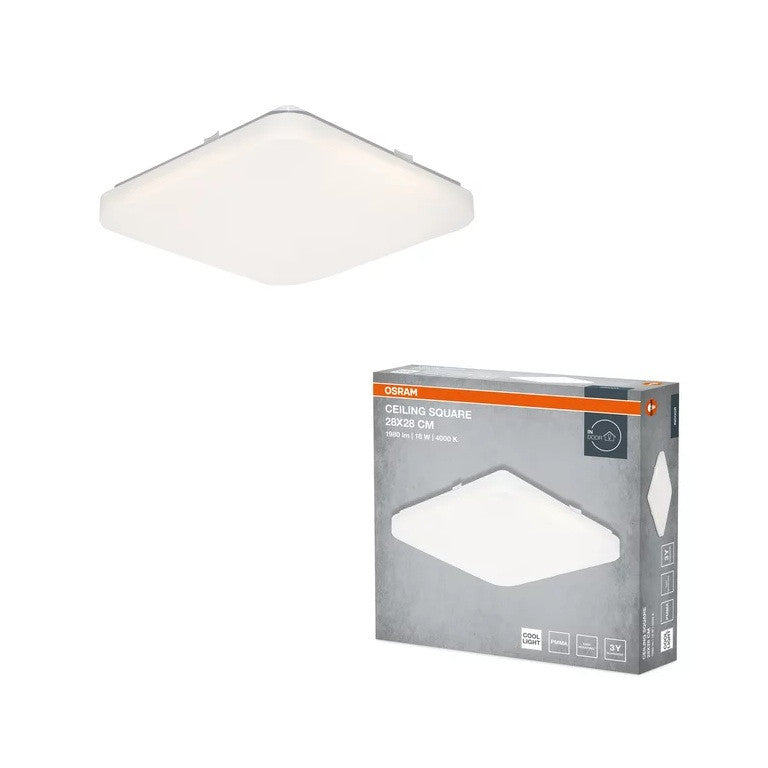 LED ПЛАФОН CEILING SQUARE IP20 28x28SM 18W 4000K IP20 LEDVANCE