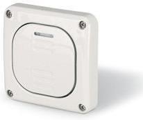 SCAME - Еднополюсен ключ за скрит монтаж IP 66, серия Protecta 137.3011