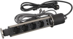 Мебелна колона Pop-Up, с контакти 4х шуко, 2x RJ45 Cat.6 FTP, кабел 2m, Ø60mm, Incara Tower Legrand, LEGRAND, 654977