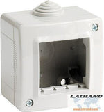 Конзола за открит монтаж без капак IP40 2 мод. цвят Светлосив Classia Bticino - 27402