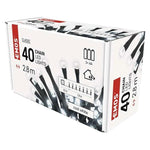 Комплект коледни лампички 40x LED студена светлина 2.8м IP44 с батерии CLASSIC EMOS - D4FC01