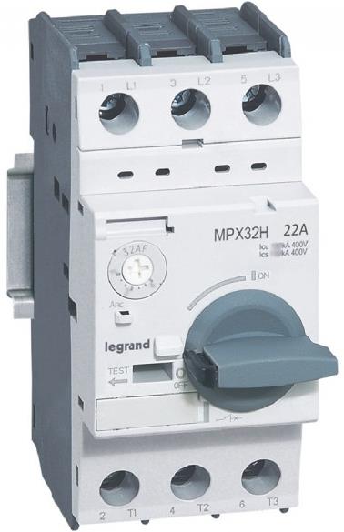 Моторна защита MPX3-32H 7.5kW TM 14-22A 50kA Legrand, LEGRAND НИСКО НАПРЕЖЕНИЕ, 417333
