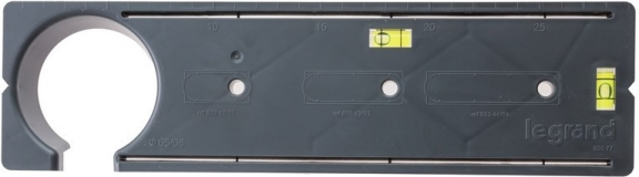 Шаблон за групиране на конзолни кутии Batibox, с нивелир, Legrand, LEGRAND, 80077