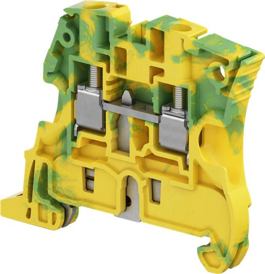 Редова клема ЖЪЛТО/ЗЕЛЕНА 6мм2 ZS6-PE серия SNK ABB, 1SNK506150R0000