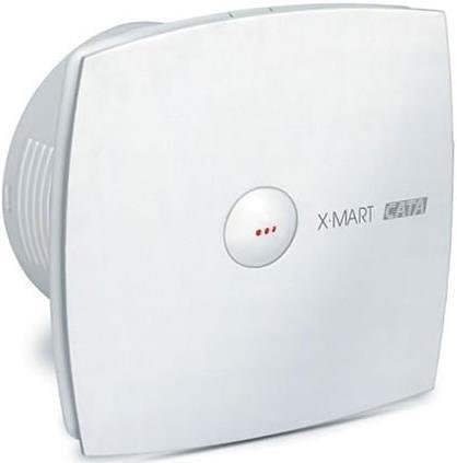 Вентилатор X-MART15 MATIC ф150мм, цвят Бял, 320м3/ч, 25W, 42dB с автоматина клапа CATA - C01035000