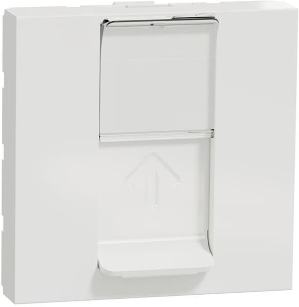 Розетка RJ45 FTP cat.6 S-One 2 мод. цвят Бял Unica SE, SCHNEIDER ELECTRIC, NU341918