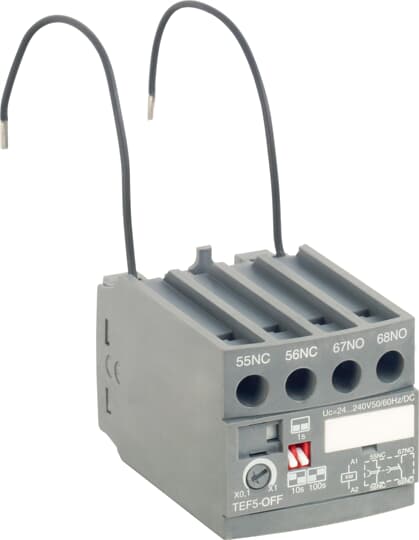 Електронен таймер TEF5-OFF за челен монтаж ABB, 1SBN020314R1000