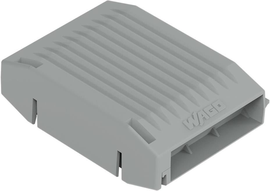 Кутия с гел GelBox Wago за клема Inline до 4мм2, IP x8, 56.9x17.8x41.7мм, сива , WAGO, 207-1373