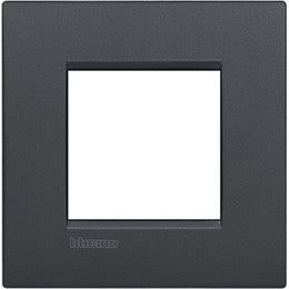 Рамка 2 мод. метална Anthracite AIR LL Bticino , BTICINO, LNC4802AR