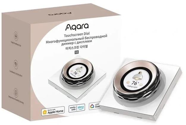 Пулт за управление със Smart реле 2х On/Off 8A изисква неутрала Aqara Dial V1 - 7482, AQARA, DS-K01D