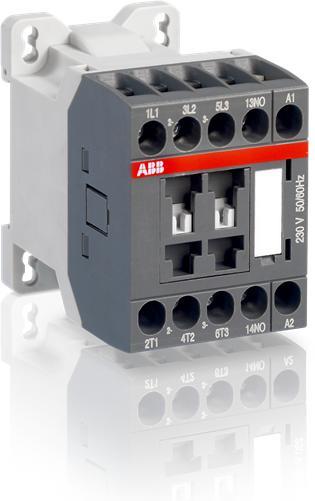 Контактор AS16-30-10 3P 7.5kW (15.5A AC-3) 1NO 230V 50/60Hz ABB, 1SBL121001R2610