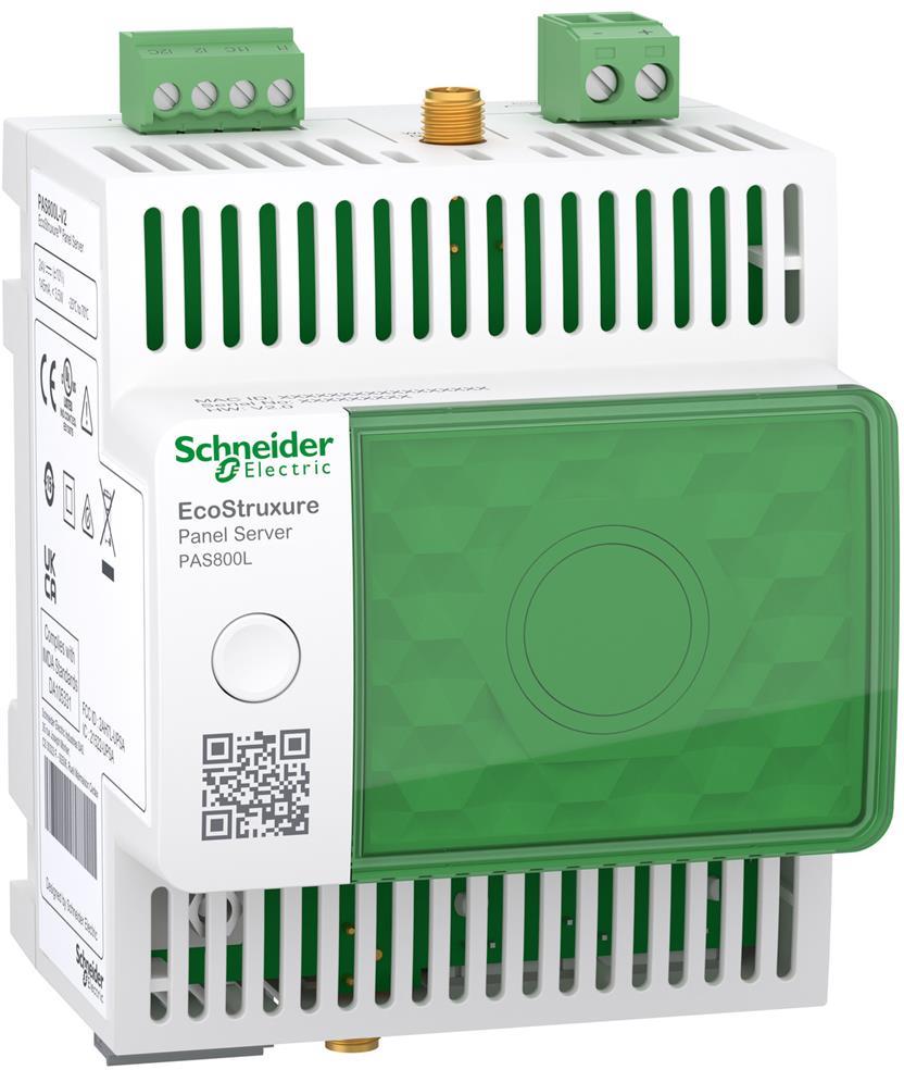 Gateway EcoStruxure Panel Server, за 85 мерителя, Data Logging, 24Vdc, SE, SCHNEIDER ELECTRIC НИСКО НАПРЕЖЕНИЕ, PAS800L