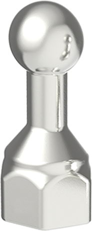 Заземяващ сферичен болт 20mm/M12, 23.7 kA/1s MOREK, MGA2012M10