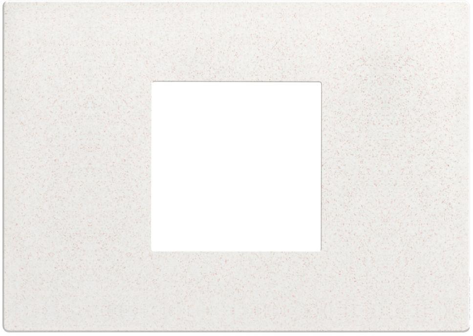 Рамка 2 мод. за монтаж върху конзола 3 мод. цвят Бяла слюда (White Mica) Light Now Bticino, BTICINO, YA4819WM