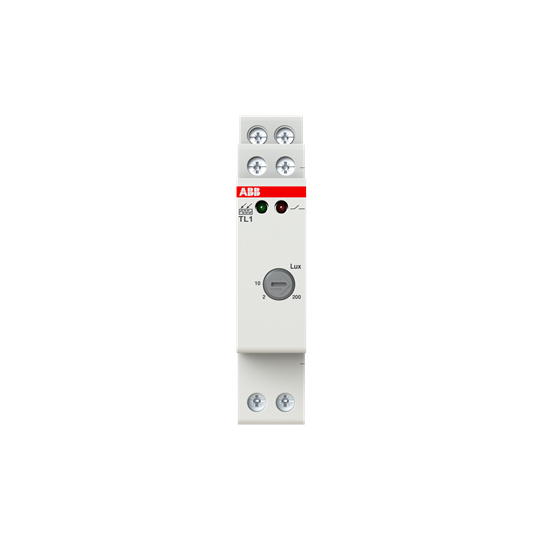 Датчик за осветеност TL1, за DIN монтаж, 1000W, комплект с фотоклетка TLs IP54, ABB, 2CSM229921R1341