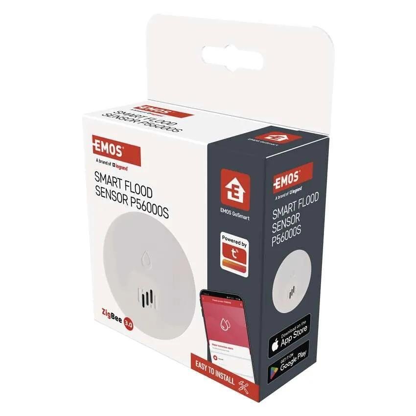 Датчик за наводнение с батерия ZigBee GoSmart EMOS
