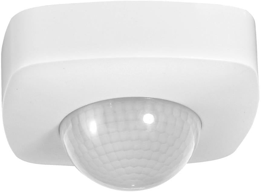 Датчик за движение PIR, за открит монтаж на таван, 360°, обхват D20m @ h=2.2m, IP20, цвят Бял Commel, COMMEL, C311-111