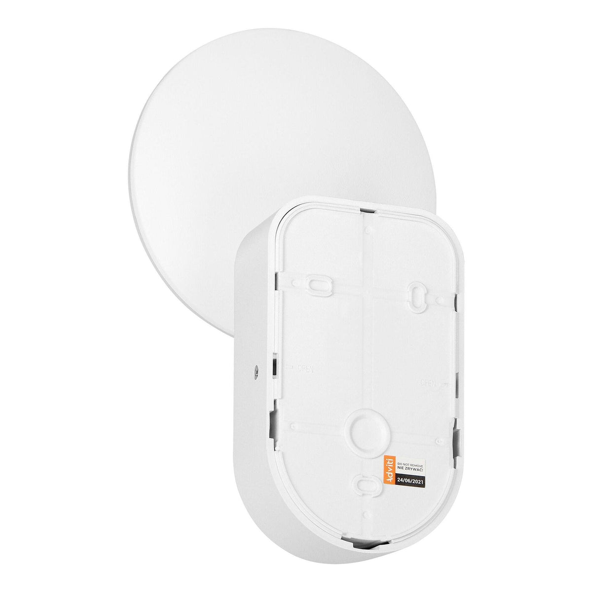 Градинско осветително тяло RIOLIT LED 15W със сензор за движение, 1100lm, IP65, 4000K, бяло, AD-OP-6206WLPMR4, ADVITI