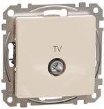 Розетка TV тип коаксиал 4dB цвят Крем Sedna SE, SCHNEIDER ELECTRIC, SDD112471