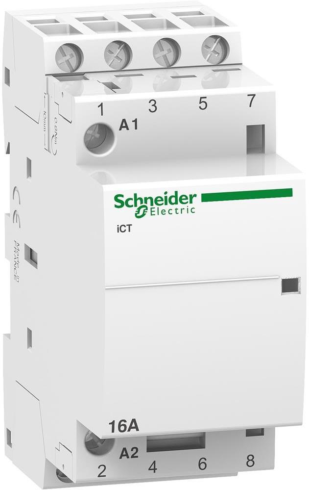 Модулен контактор Acti 9 iCT 16A 4NO 220…240Vac 2 мод. SE, SCHNEIDER ELECTRIC НИСКО НАПРЕЖЕНИЕ, A9C22814