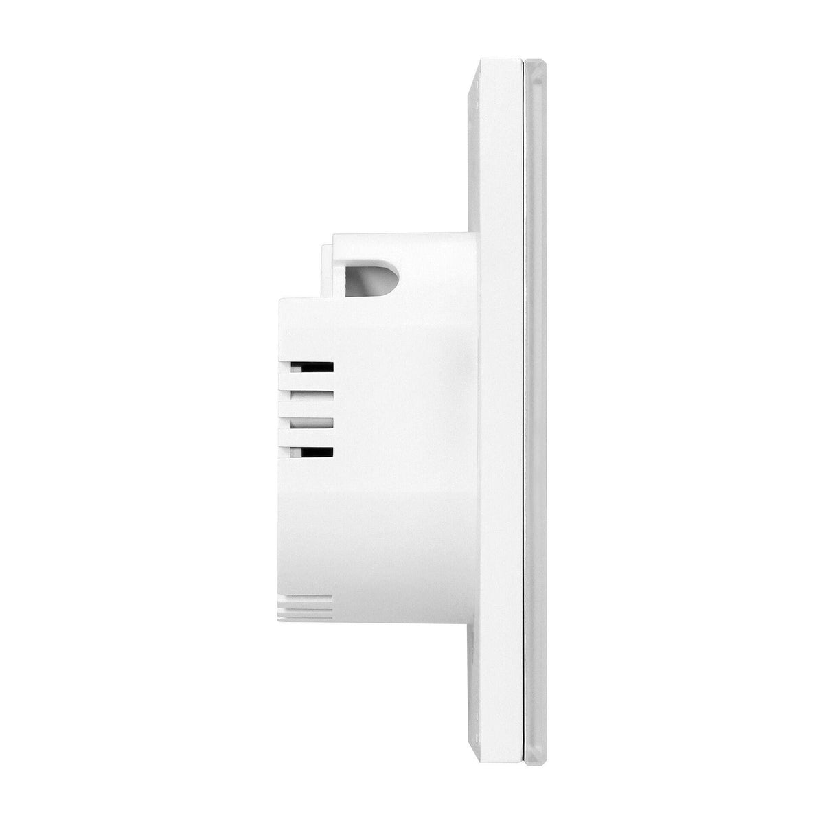 Еднополюсен ключ Tuya Smart Wi-Fi за скрит монтаж с 1 гнездо, бял, ORNO, OR-SH-17200/W