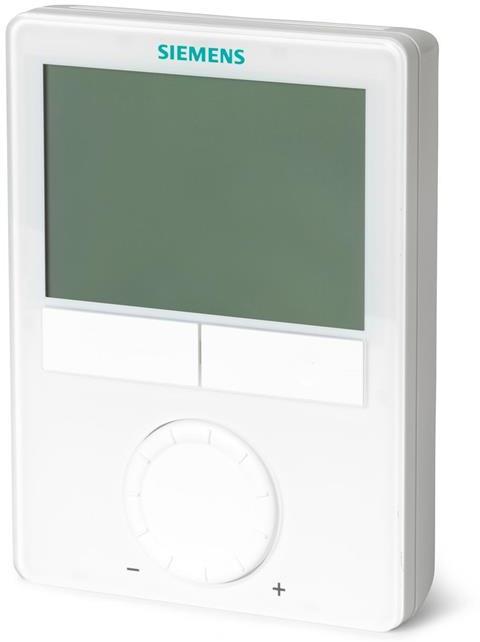 Термостат KNX за отопление и охлаждане с LCD дисплей, за вентилаторни конвектори 0...10Vdc, Siemens, RDG405KN