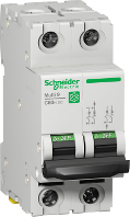 Автоматичен прекъсвач Multi 9 C60H-DC 2P 1A 500V= SE, SCHNEIDER ELECTRIC НИСКО НАПРЕЖЕНИЕ, M9U21201