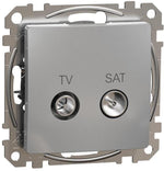 Розетка TV+SAT цвят Алуминий Sedna SE, SCHNEIDER ELECTRIC, SDD113471S