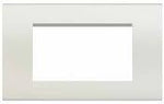 Рамка 4 мод. првоъгълна White LL Bticino, BTICINO, LNA4804BI