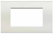 Рамка 4 мод. првоъгълна White LL Bticino, BTICINO, LNA4804BI
