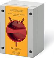 Пакетен прекъсвач Y1 20A 4P I-0 в кутия 110x150x87mm IP66 Isolators Scame, SCAME, 590.EM2014
