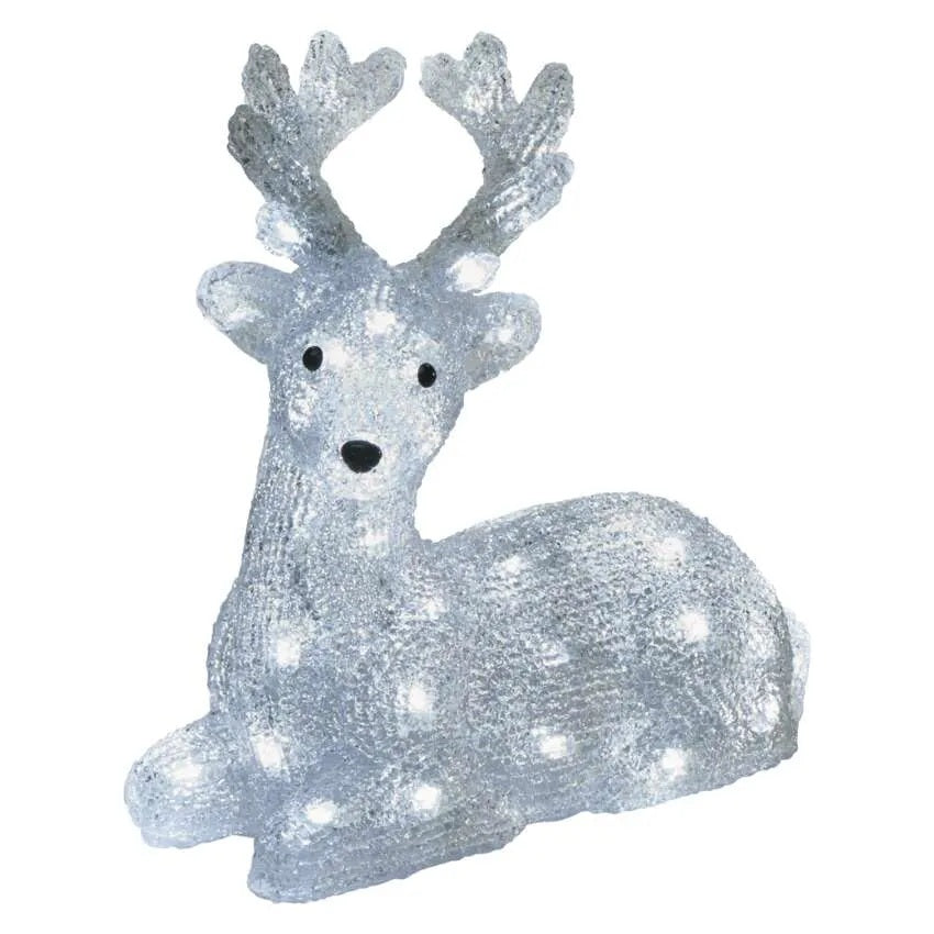 Декорация еленче 31x14x27см LED студена светлина IP44 с таймер FIGURES EMOS, DCFC06