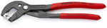 Клещи раздвижени за скоби, червена ръкохватка 180мм, Knipex - K8551180C