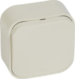 Бутон IP21 открит монтаж цвят Крем Forix Legrand, LEGRAND, 782435