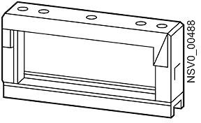 Скоба за шинопровод BD2 160…400A универсална Siemens, SIEMENS, BD2-400-BB