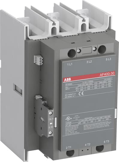 Контактор AF400-30-11 3P 200kW (400A AC-3) 1NO+1NC 100...250V 50/60Hz ABB, 1SFL577001R7011