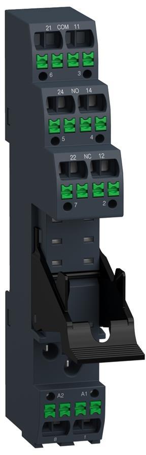 Основа с цокъл за интерфейсно реле 10A RSB авт клеми SE, SCHNEIDER ELECTRIC НИСКО НАПРЕЖЕНИЕ, RSZE08P