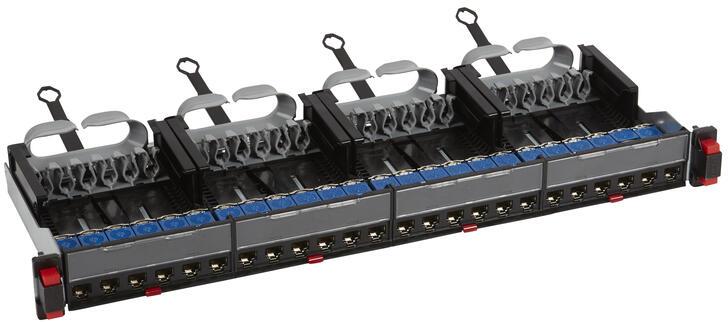 Панел 19" 1U Cat.6 STP 24x RJ45 зареден LCS3 Legrand, LEGRAND, 33762
