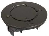 Метална основа Brown steel кръгла IP44/IK08 Legrand, LEGRAND, 89751