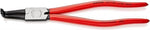 Зегер клещи под ъгъл 90°, Ø85-140мм, червена ръкохватка 300мм, Knipex - K4421J41
