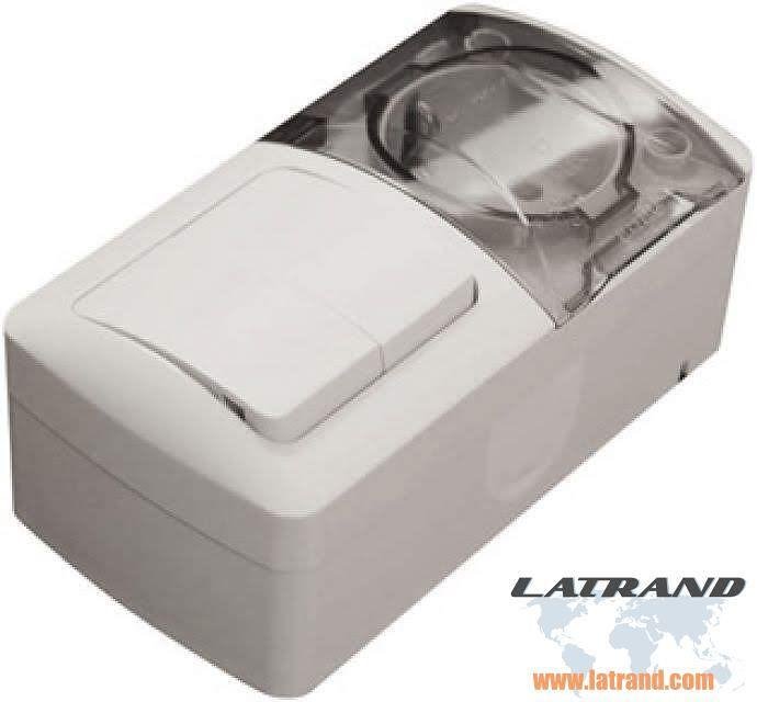 Сериен ключ с контакт IP54 El Bi Eva - E010690006