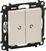 Сериен ключ с подсветка LED 0.15мА цвят крем Valena Life Legrand, LEGRAND, 752228