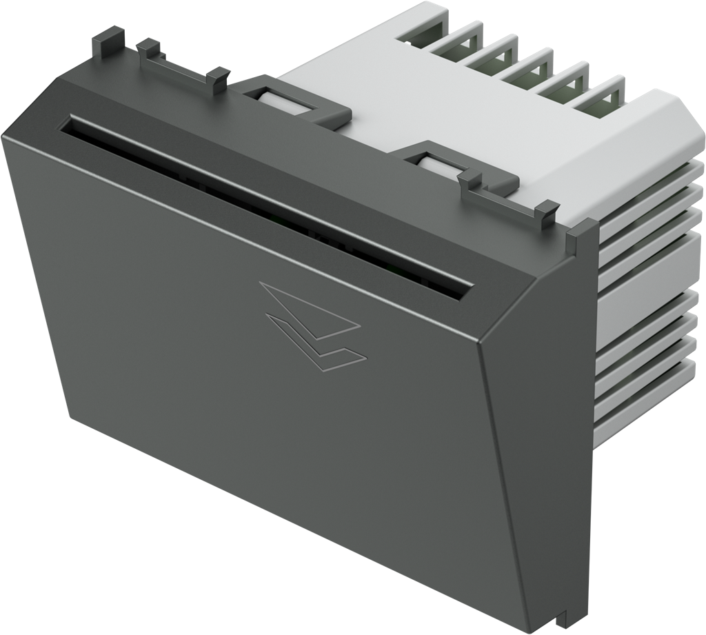 Енергоспестител с RFID четец за карти 3 мод. цвят Антрацит Modul TEM, EM46AT