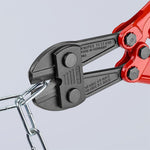 Ножици за рязане на арматура, синьо-червена ръкохватка 610мм, Knipex - K7172610