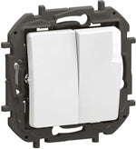 Сериен девиаторен ключ цвят Бял Niloe New Legrand, LEGRAND, NP2220WH
