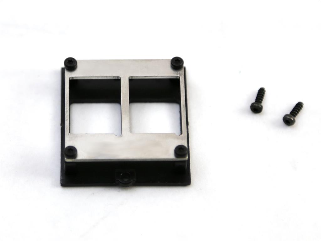 Модул CM за 2х Keystone, метален, цвят Черен, Bachmann, BACHMANN, B917.061