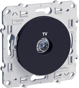 Розетка TV 1,5 dB цвят Антрацит Odace SE /до изчерпване/, SCHNEIDER ELECTRIC, S540445