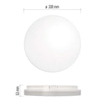 Плафон LED DN330 24W 4000K 2400lm 120° 30000h IP54 с датчик TORI EMOS