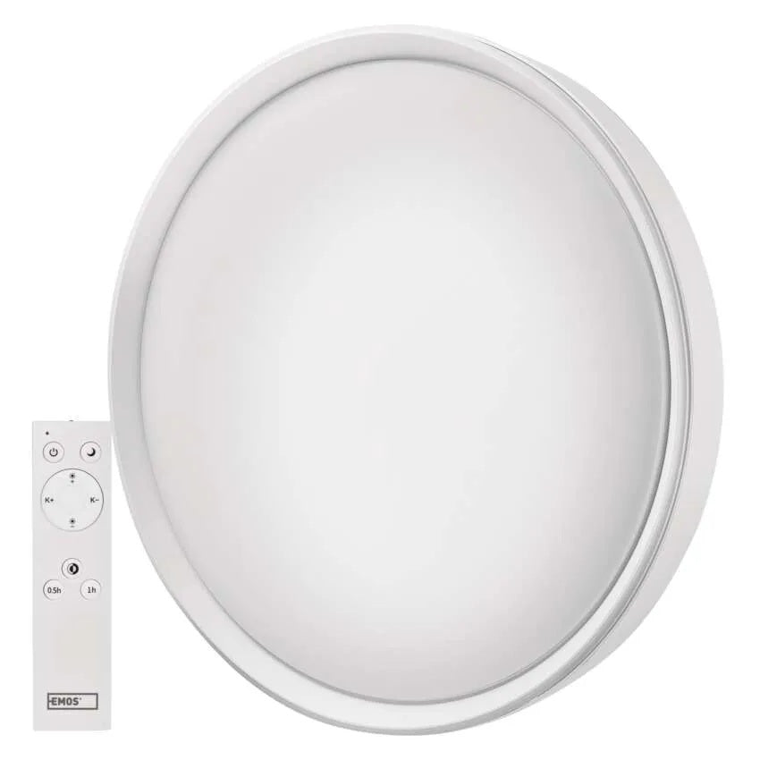 Плафон LED DN500 45W CCT 2700lm 115° димируем с ДУ 30000h IP20 ILVI EMOS, ZM5169