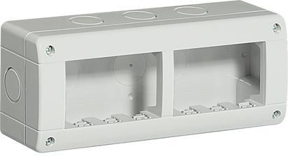 Кутия цвят Сив IP 40 3+3 модула LL Bticino, BTICINO, 24406